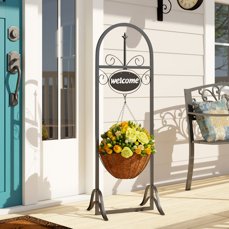 Fleur De Lis Living Lowestoft Outdoor Decorative Welcome 